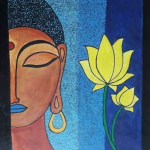 Lord-Budha-Painting-by-Sweta